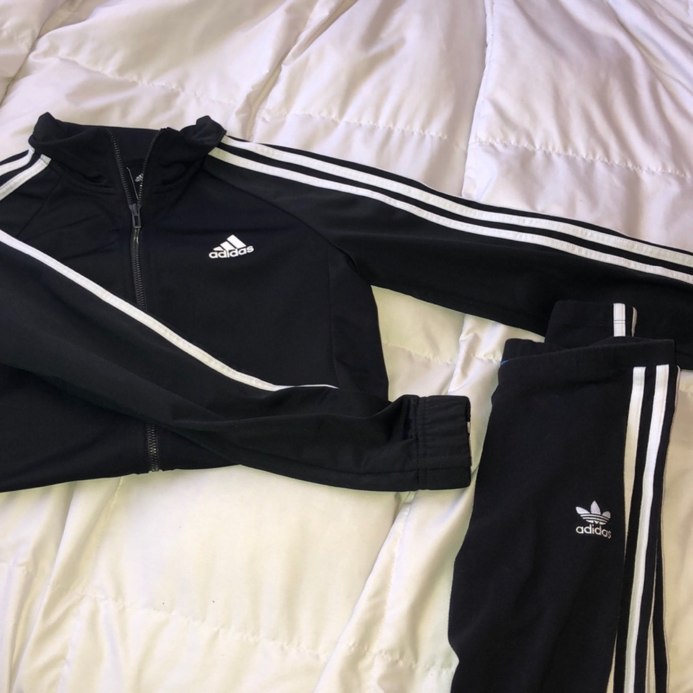 Adidas jacket and leggings